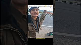 Police vs Bikers😨Without Reason Challan kar diya🤬shorts bike rider police policevsbiker jammu [upl. by Frum]