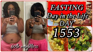 Accountability Intermittent Fasting What I Eat in a Day FAST with me 60 LBS weight loss [upl. by Bracci]