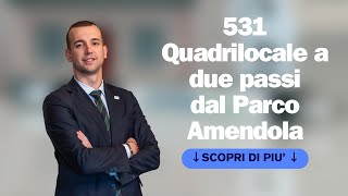 RiF531 Quadrilocale a due passi dal Parco Amendola [upl. by Selokcin]