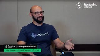 Mike Silagadze  Etherfi  Multichain Day Spotlight Interview at Devconnect [upl. by Malvia819]