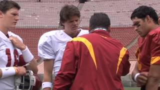 USC Football 2008  Steve Sarkisian Micd Up [upl. by Naellij]