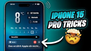 BESTE 30 iPhone 15 Pro Tipps und Tricks wirklich [upl. by Etnohs]