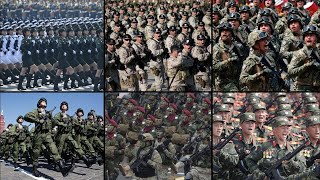 15 BEST MILITARY PARADES IN THE WORLD [upl. by Robins852]