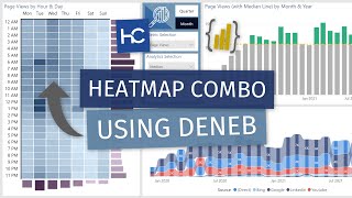 Creating a Heatmap Chart Combo Using Deneb with Daniel MarshPatrick [upl. by Nunciata]