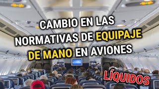 EQUIPAJE de mano para VIAJAR en AVIÓN  Transporte de líquidos [upl. by Akcirahs122]