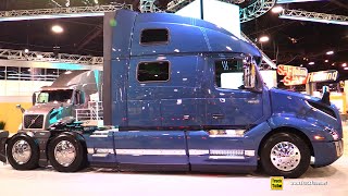 Volvo VNL 860 Long Hawl Sleeper 2020  Walkaround Exterior Interior Tour [upl. by Finnegan]