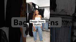 Baggy Jeans Outfit  grwm getreadywithme grwmoutfit fashion ootd fashionstyle fashiontrends [upl. by Auhesoj]