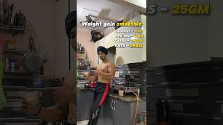 Homemade mass gainer shake recipe  shorts weightgainshake [upl. by Baird]