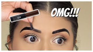 OMG NEW Maybelline Tattoo Studio Brow TINT  Review [upl. by Symon]