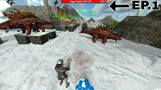 Ark Mobile PvP Fresh Start  Raiding Buliding Tameing  S21 EP1 [upl. by Siul105]