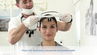 Enregistrement avancé avec larc facial numérique Ceramill Zebris [upl. by Pansir]