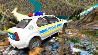 GTA 4 Cliff Drops amp Crashes Real Cars Mods ep99 [upl. by Barayon911]