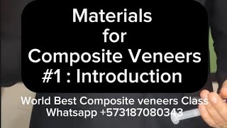 Composite Veneers Materials Dental Veneers [upl. by Ardnuahc607]