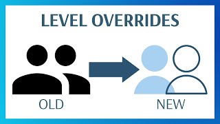 How to use Level Overrides FDOT Connect Edition [upl. by Gnoy]