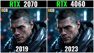 RTX 2070 Vs RTX 4060  TEST IN 19 GAMES 1080P  2K  4K [upl. by Oira]