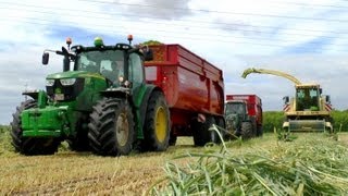 GPS häckseln 2013 mit BigX 500 6210R 6150R  Fendt 824 Favorit [upl. by Acassej]