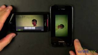 Speed test  Samsung Fascinate vs HTC Droid Incredible [upl. by Mabel]