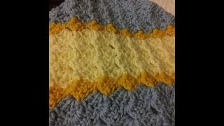 Easy Crochet  C2C Blanket LeftHanded Corner to Corner blanket [upl. by Vivyan]