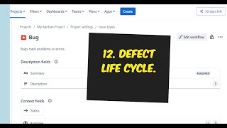 12 Defect Life Cycle [upl. by Ardnaek]