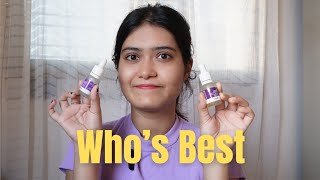 Derma Co 2 Salicylic Acid vs 2 Kojic Acid Serum Honest Review  Unexpected [upl. by Haiasi]