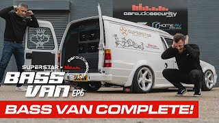 Ford Escort RS Turbo BASS Van completed  Escort Van build EP6  Car Audio amp Security [upl. by Livia]