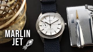 TIMEX Marlin Jet Automatic  Retro Futuristic Design  Hands on Review [upl. by Laemaj943]