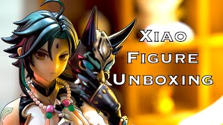 this Xiao figure is GORGEOUS  unboxing Genshin Impact Xiao Vigilant Yaksha 17 scale anime figure [upl. by Secundas]