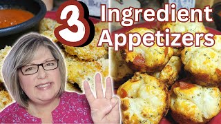 3 Ingredient Holiday Appetizers  Quick and Easy STRESS FREE Appetizers and Savory Snacks [upl. by Tutt352]