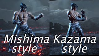 Tekken 8 Jin Kazamas Mishima style and Kazama style Move ListCommand List鉄拳8 風間仁の三島流喧嘩空手と風間流古武術 [upl. by Anneirb]