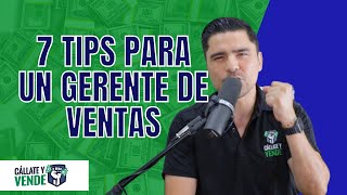 Cómo ser el Mejor Gerente de Ventas [upl. by Annehsat]