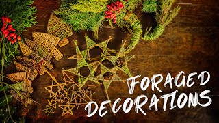 Last minute natural Christmas gifts DIY  Natural Christmas decorations tutorial [upl. by Eloci]