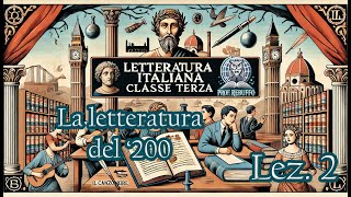 La letteratura italiana del ‘200 – Letteratura italiana – Classe terza  Seconda lezione [upl. by Oidualc]