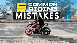 5 Common Riding MISTAKES  WITH SOLUTION [upl. by Tupler631]