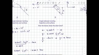 Problems in Projectile motion Computing the initial velocity angle of launch and the range [upl. by Lenz272]