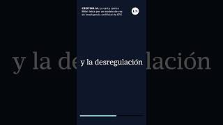 La carta contra Milei leída por un modelo de voz de inteligencia artificial de CFK [upl. by Leasi]