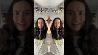 Do you have a twin 👀🤷🏻‍♀️😆 fypシ゚ funny skit twins filter relatable trend shorts viral [upl. by Hazlip463]