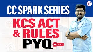 KCS ACT AND RULES PYQ  CSEB  KPSC  JCI  KERAFED [upl. by Serica213]