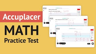 Accuplacer MATH Practice Test  Accuplacer Math Test with Answers and Explanations [upl. by Ainessej]