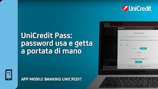 UniCredit Pass password usa e getta a portata di mano  App Mobile Banking [upl. by Jerald]