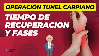 TÚNEL CARPIANO TIEMPO DE RECUPERACION Y FASES ✅ [upl. by Zurek588]