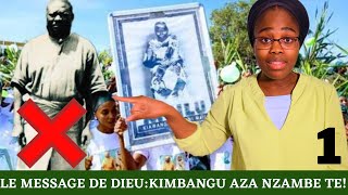 🟥 PARTIE 1 KIMBANGU AZANZAMBE TE BOBIMA NA ÉGLISEKIMBANGUISTE NZAMBE ASILIKI [upl. by Tamaru]