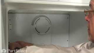 Refrigerator Repair  Replacing the Evaporator Fan Blade Whirlpool Part  63002045 [upl. by Belford253]