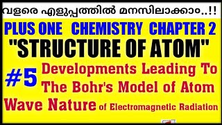 Plus One Chemistry Chapter 2  Wave Nature of Electromagnetic Radiation in malayalam  Part 5 [upl. by Eyot172]