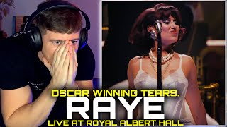 Reacting to RAYE  Oscar Winning Tears Live at the Royal Albert Hall [upl. by Yennor]