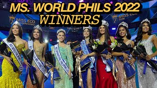 MISS WORLD PHILIPPINES 2022 CROWNING MOMENT [upl. by Culbert]