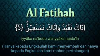 Surat AlFatihah merdu dan artinya dalam bahasa indonesia [upl. by Flatto]