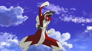 Rockruff and Midnight Lycanroc Pokemon all Attacks pokemon rockruff lycanroc youtubevideo [upl. by Salvatore]