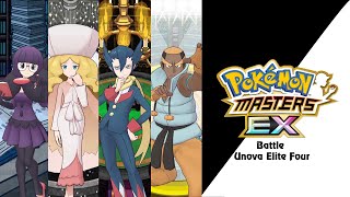 🎼 Battle Vs Unova Elite Four Pokémon Masters EX HQ 🎼 [upl. by Pardner21]