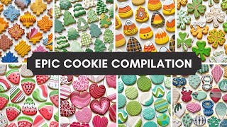 Epic Satisfying Cookie Decorating Compilation  Ever Single Shape Series Set Ive Made 🤩 [upl. by Navek992]