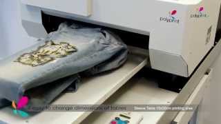 PolyprintTexjetPLUS Direct to Garment digital printer [upl. by Kathi]